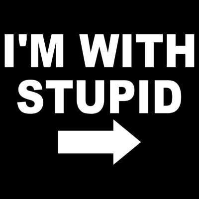 My husband really thinks he has an I.Q. around 145. It is closer to 85. I can't take this anymore.
 