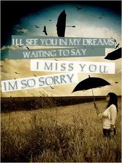 We screwed twice,&amp; I left you two years ago for my now husband. I love my husband, but every now&amp; then I dream about how it would have been with you. I'm sorry.