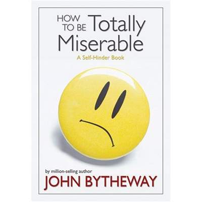 I've come to the realization that being miserable keeps me sane.  I can't handle being happy, it tears me up and makes me do irrational things.