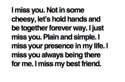 I don't know why I can't forget you not that I really want to... but I don't want to  miss you...it hurts inside, I cry but there are no tears. 