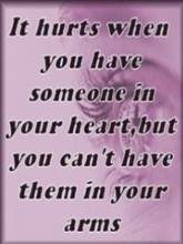 a day dont go by that i dont think of you &amp; dream of the day that we can be together, &amp; show you just how i feel for you and what you mean to me, ilove you 8-)