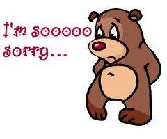 I'm so sorry. I shouldn't have gone there. I know we both have our wrongs, but I shouldn't have done what I did. I do feel terrible.