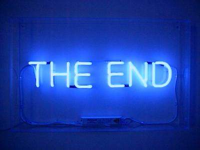 I feel like the end for me is coming. So many signs seem to point at it. something bad is coming other than the expected...I can feel it.